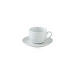 ست فنجان و نعلبکی 12 پارچه چینی زرین ایران مدل چای خوری ایتالیا اف فنجان نعلبکی 8 سفید درجه عالی